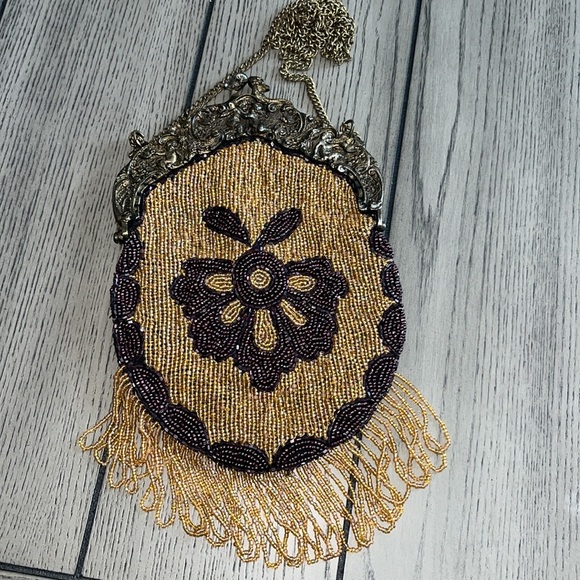 Christiana Vintage Beaded Insect Evening Bag - Picture 7 of 8